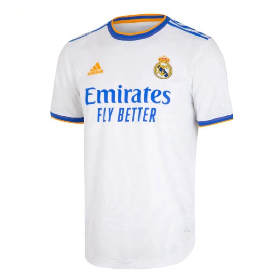 Thailande Maillot Football Real Madrid Domicile 2021-22 Blanc